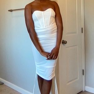Sheer White Dress